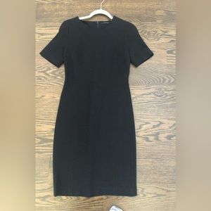 Tahari short black dress